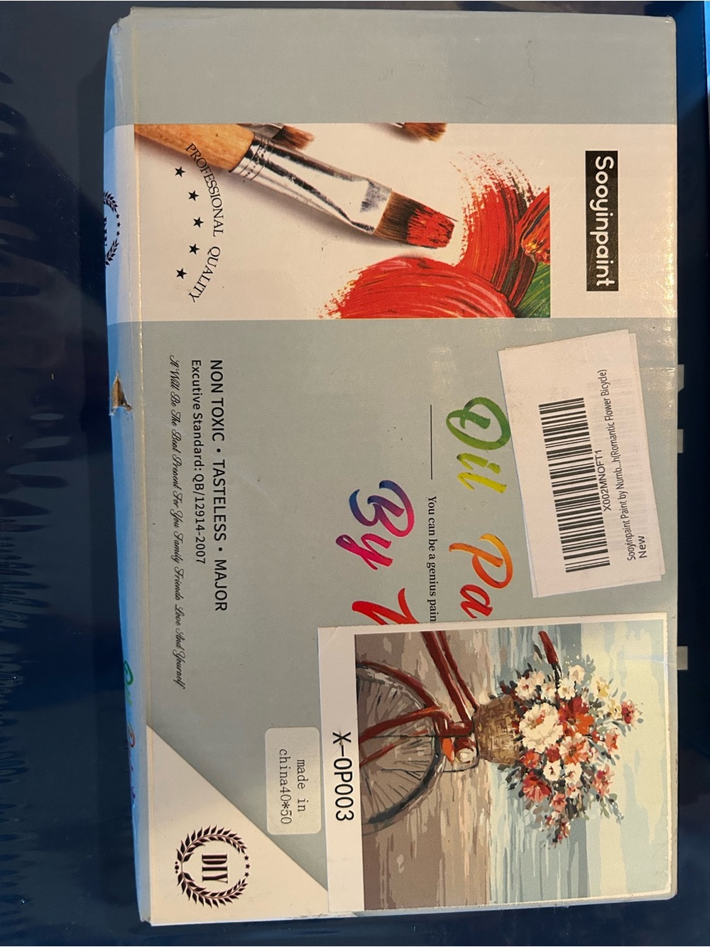Paint by numbers Bicycle New in box
